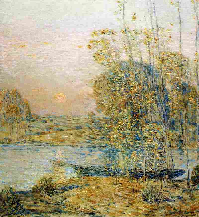 Late Afternoon (aka Sunset), Frederick Childe Hassam