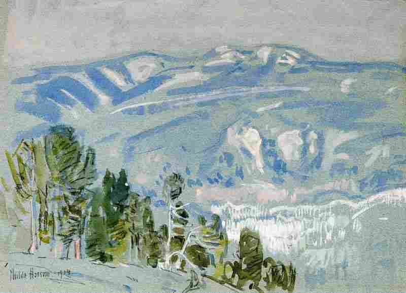 Looking towards Mount Adams from Mount Hood, Frederick Childe Hassam