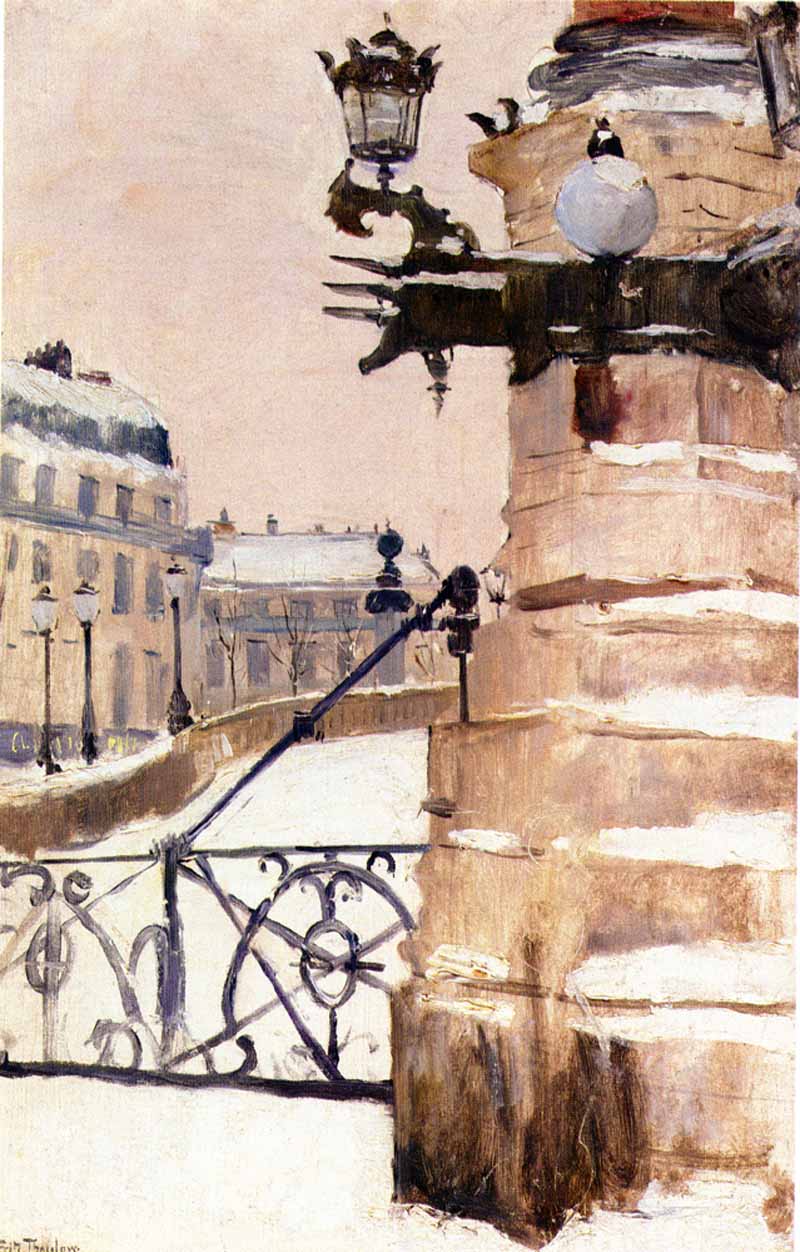 Winter in Paris, Frits Thaulow