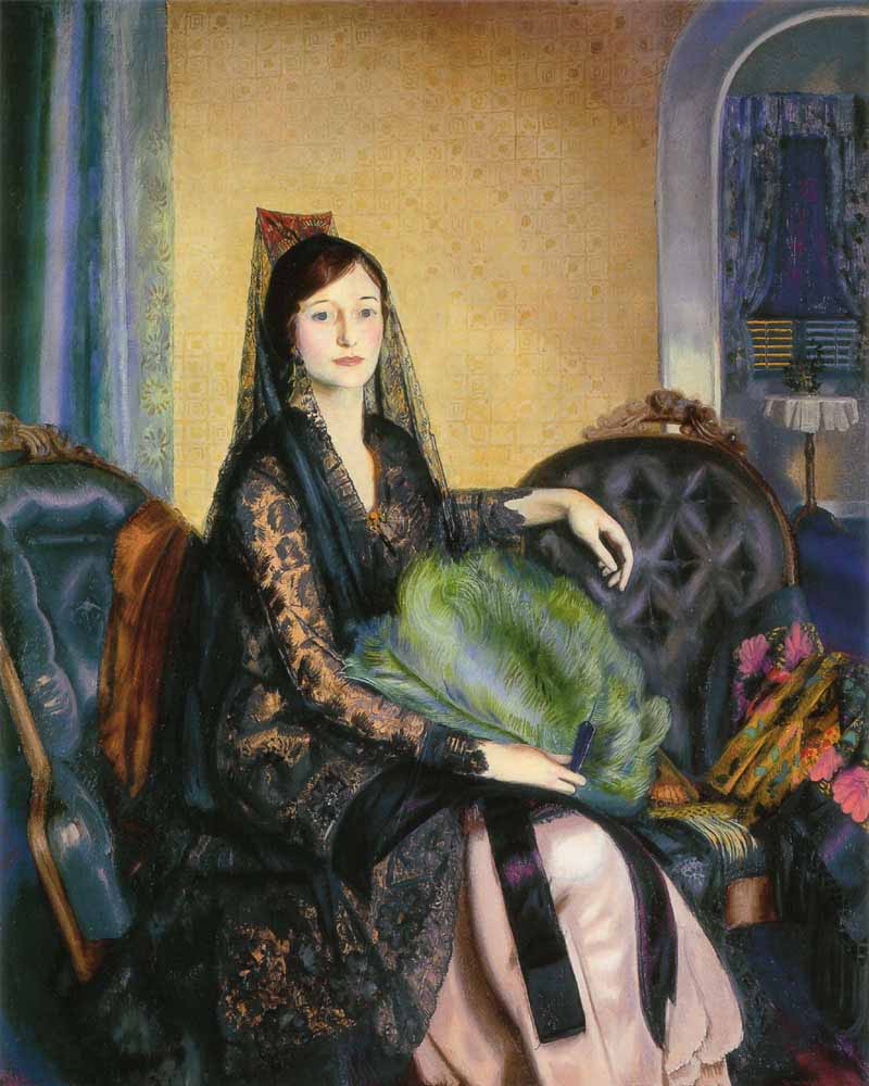 Portrait of Elizabeth Alexander, George Wesley Bellows