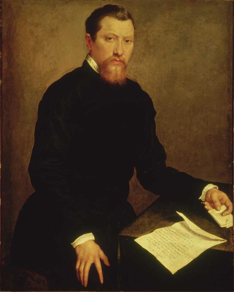 Portrait of a Man. Giovanni Battista Moroni