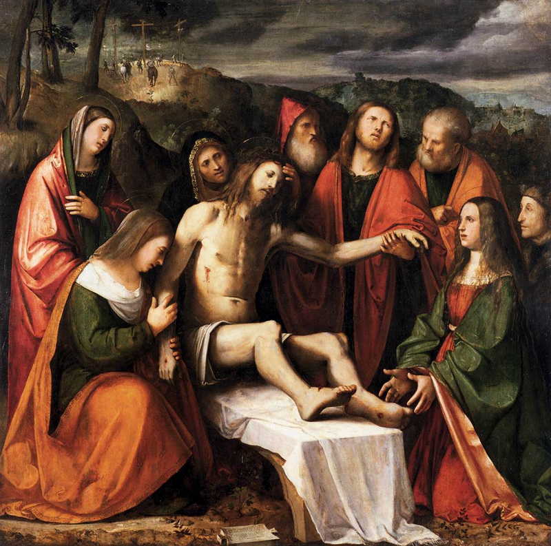 Pietà. Girolamo Romanino