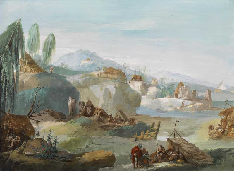 La Tebaide. Giuseppe Bernardino Bison