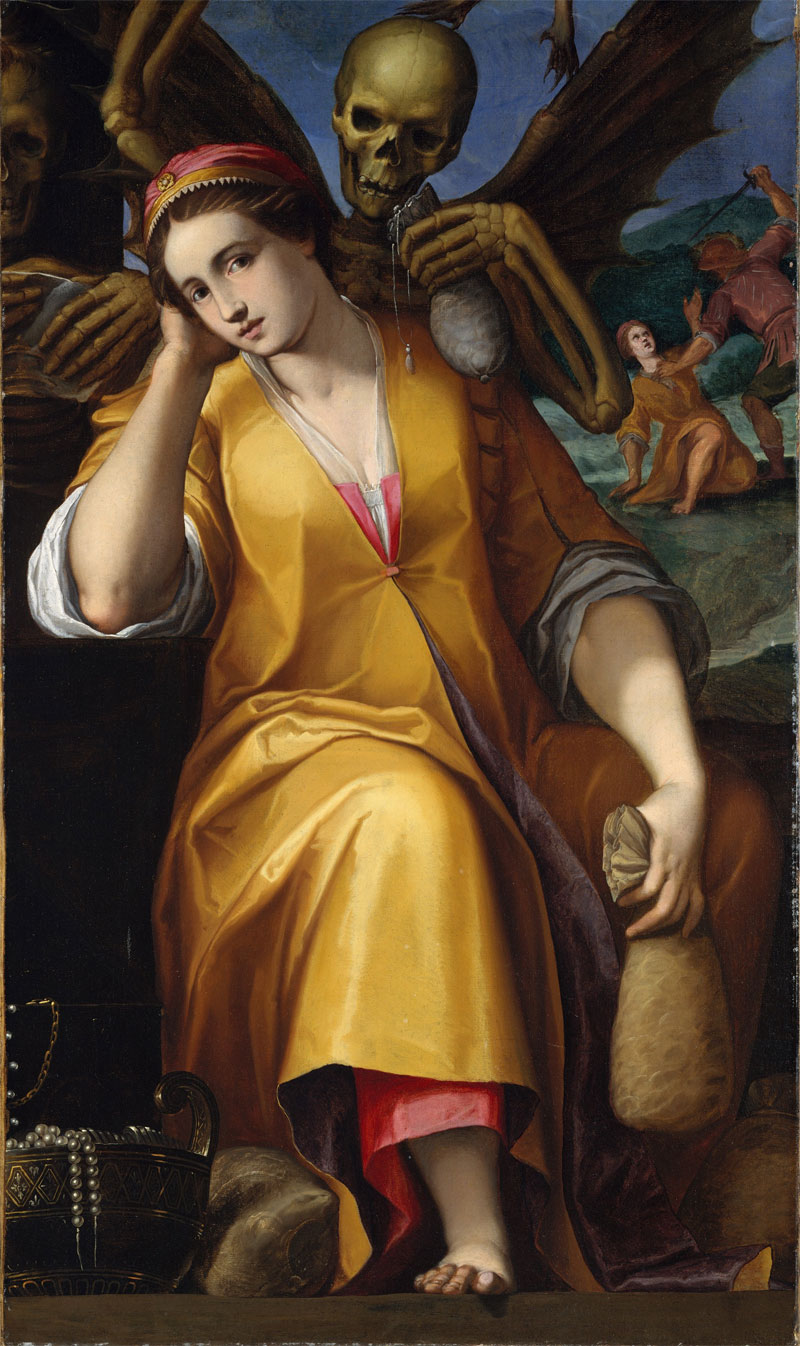Allegory of Avarice. Jacopo Ligozzi