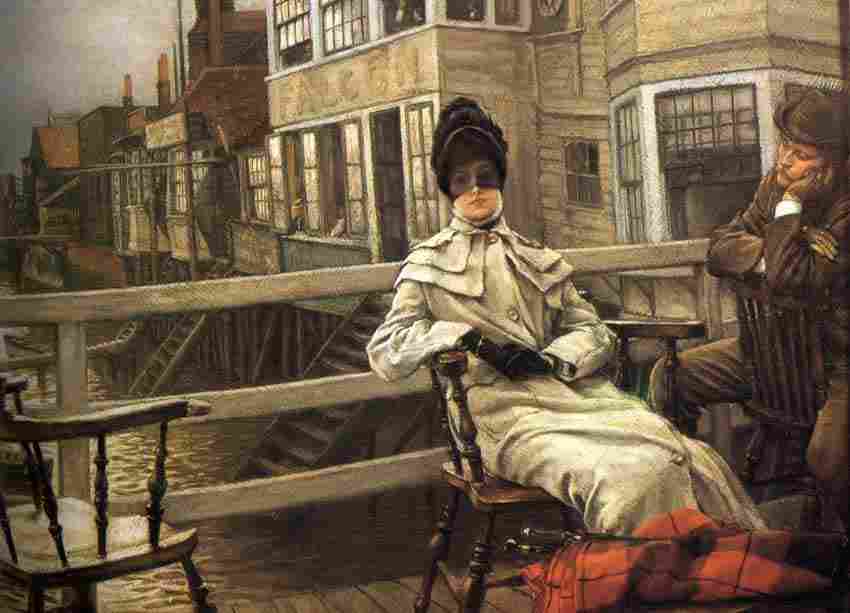Waiting for the Ferry, James Tissot