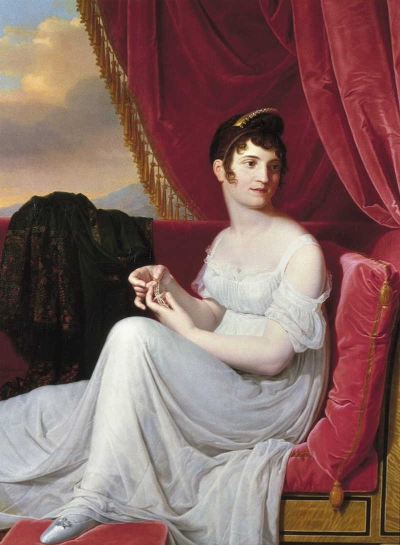 Portrait of Madame Tallien. Jean-Bernard Duvivier