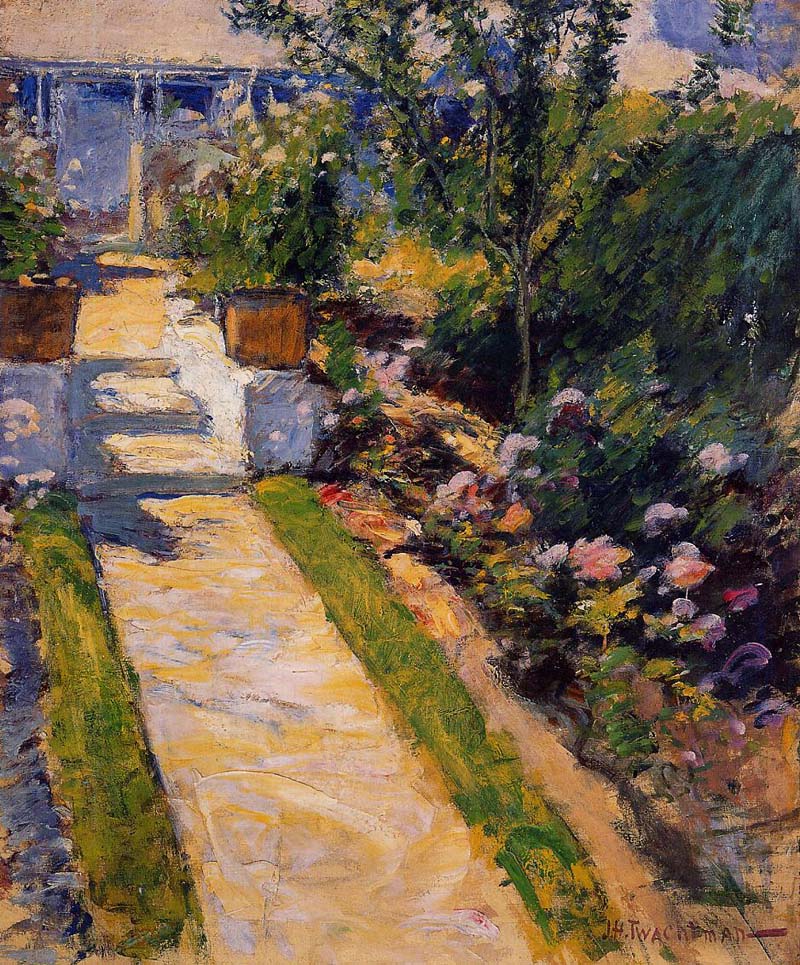 In the Garden, John Henry Twachtman