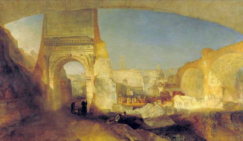 Forum Romanum. Joseph Mallord William Turner