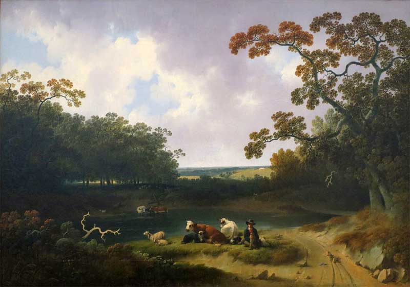 View in the Pennsylvania Countryside. Joshua Shaw