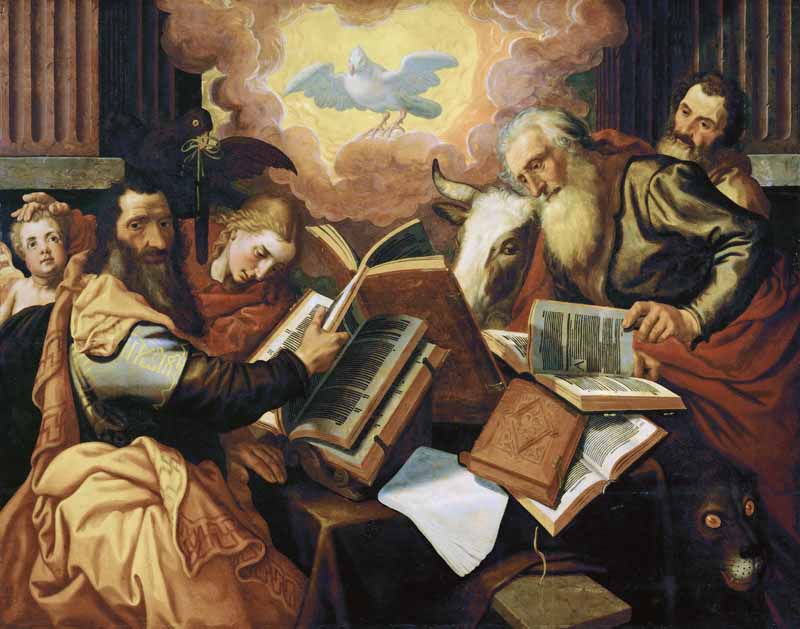 The four evangelists, Pieter Aertsen