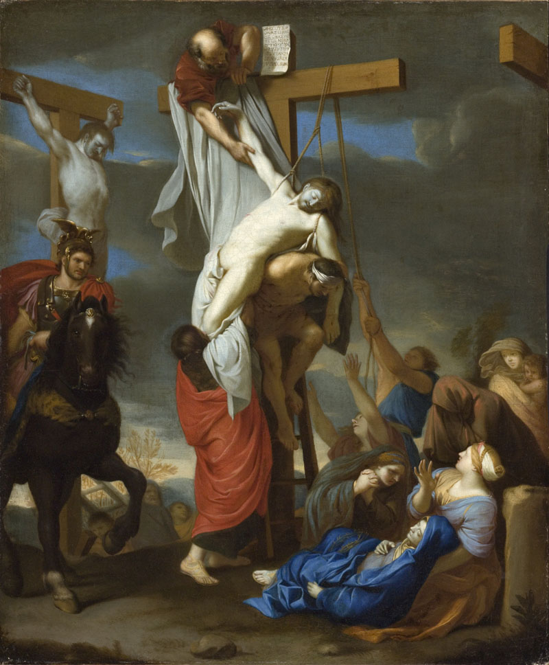The Descent from the Cross. Charles Le Brun