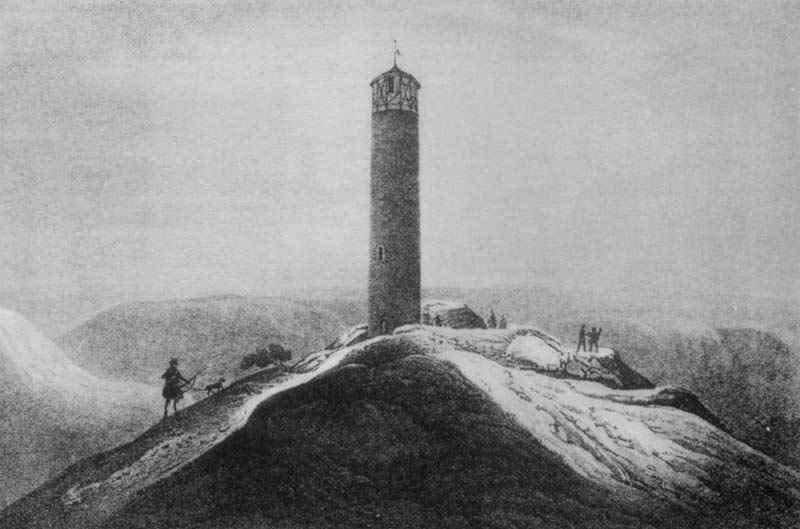 Jena, Fuchsturm on the Hausberg, Carl Wilhelm Arldt
