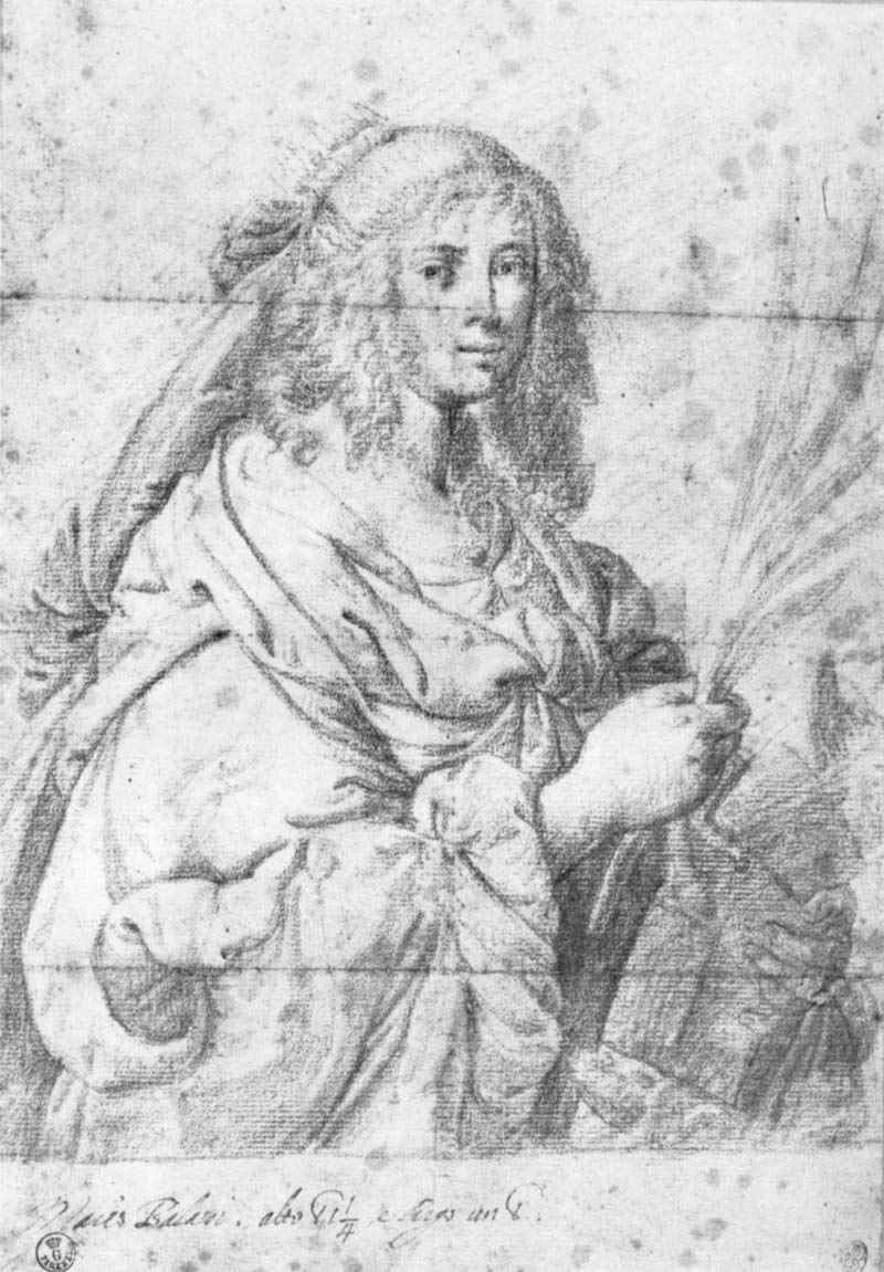 Portrait of a Woman as Saint Catherine. Mario Balassi