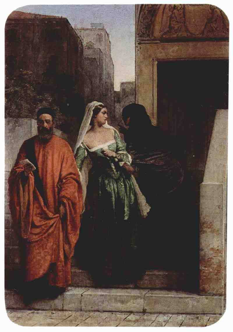 Venetian women, Francesco Hayez