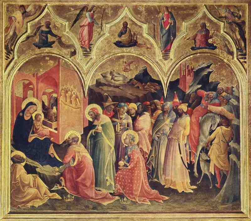 Adoration of the Magi. Don Lorenzo Monaco