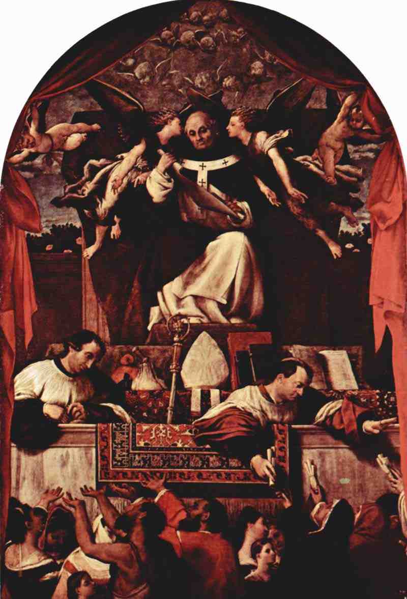 Alms of St. Anthony, Lorenzo Lotto