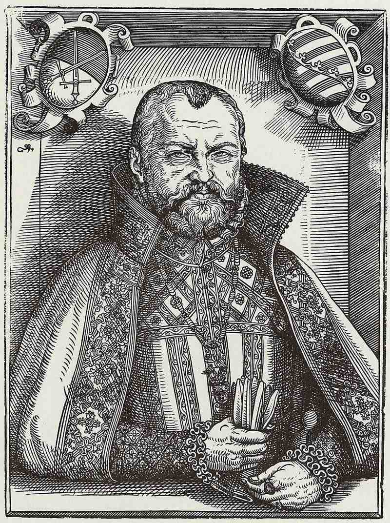 Portrait of the Duke August of Saxony. Jacob the Elder Lucius