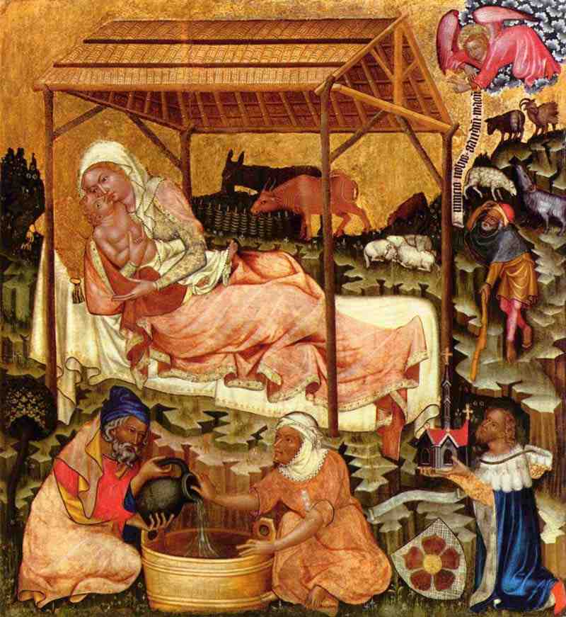 Passion Cycle: Birth of Christ. Master of Hohenfurth