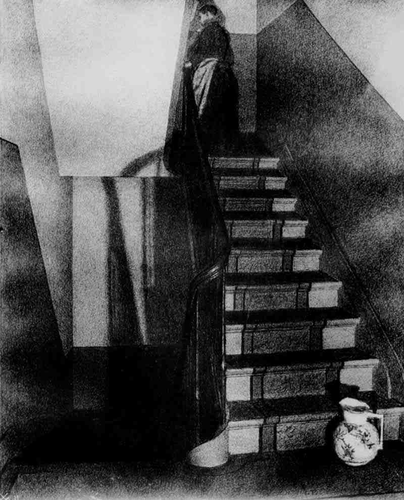 The staircase. Xavier Mellery