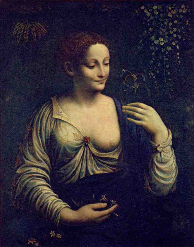 Portrait of a woman. Francesco Melzi