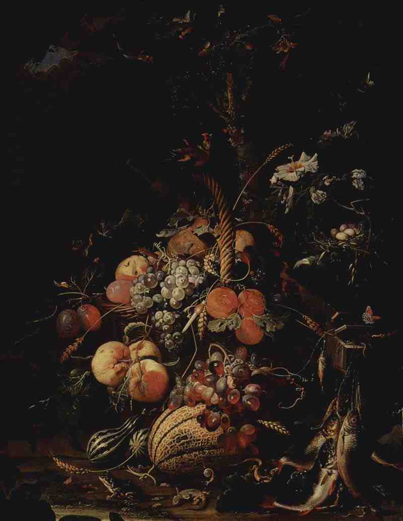 Fruit. Abraham Mignon