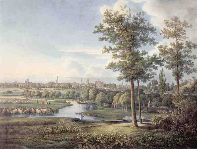 Braunschweig, general view from the south. Wilhelm Pätz