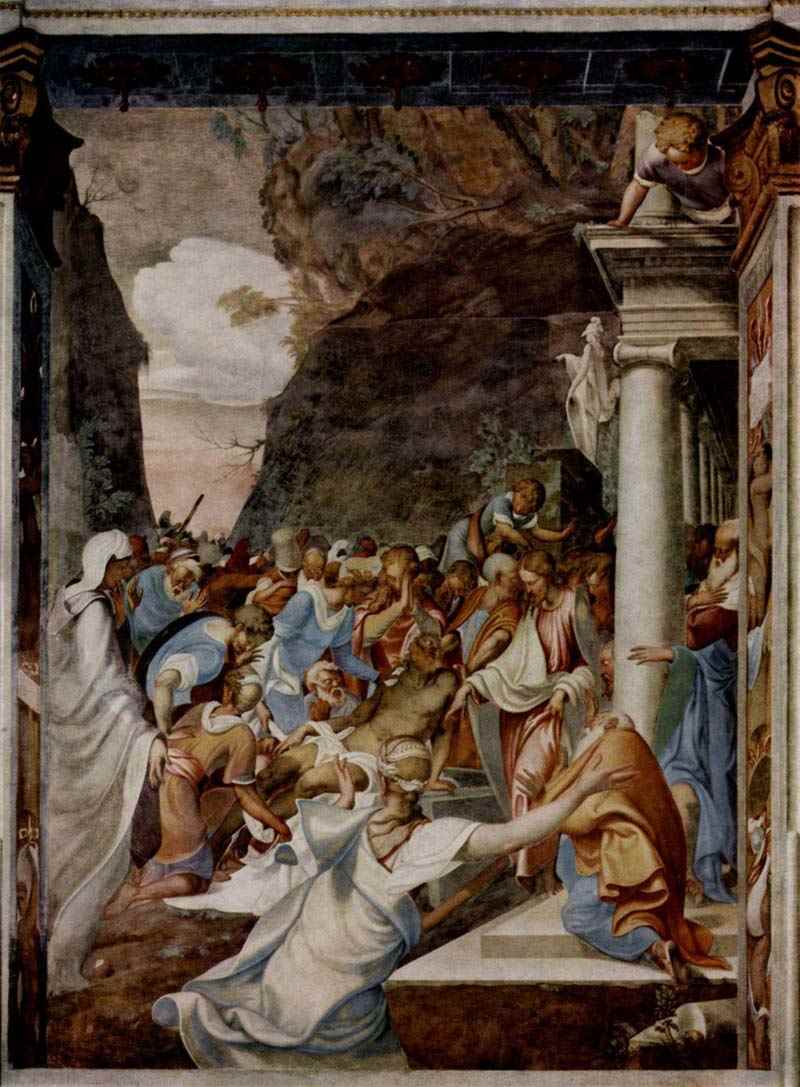 The Resurrection of Lazarus. Camillo Boccaccino