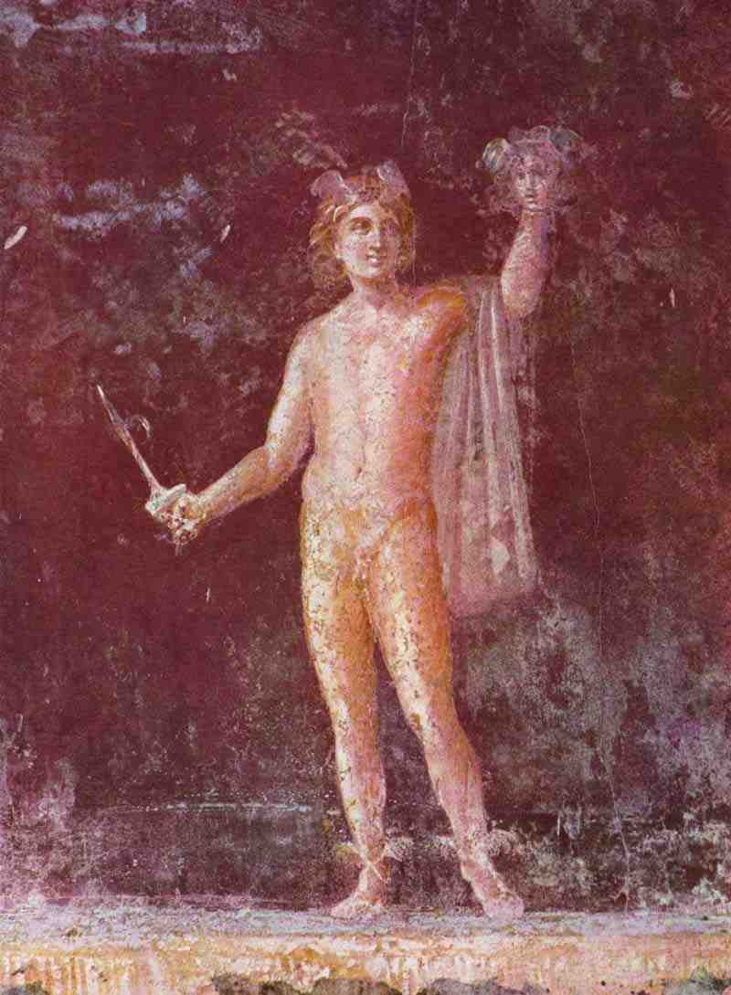 Perseus.  Pompeian painter of the 1st century