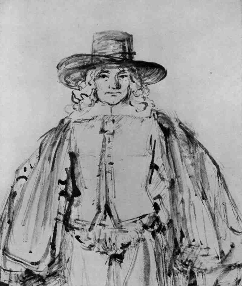 Portrait of Jan Six, Rembrandt Harmensz. van Rijn