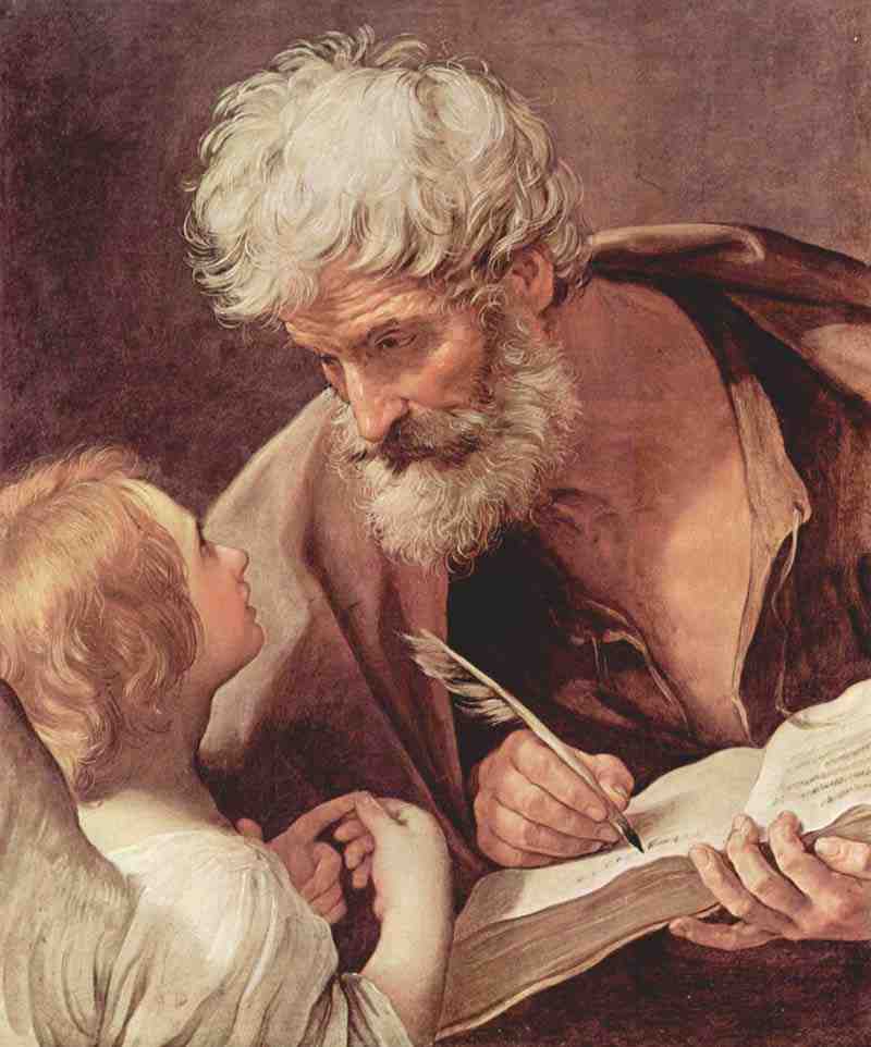 St. Evangelist Matthew and the Angel, Guido Reni