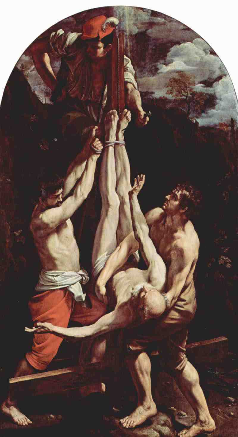 Crucifixion of St.  Peter, Guido Reni
