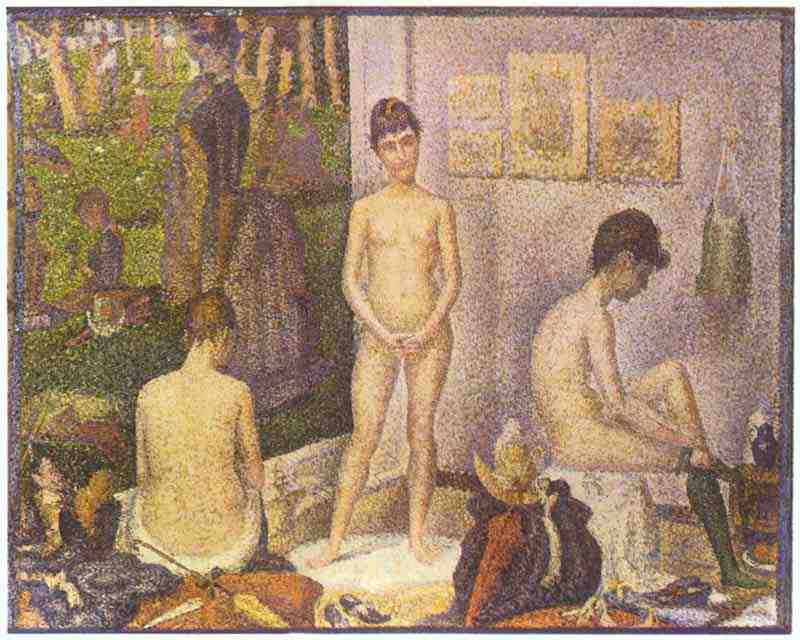 Les Poseuses, ensemble, Georges Seurat