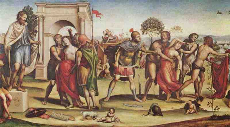 Rape of the Sabines. Sodoma
