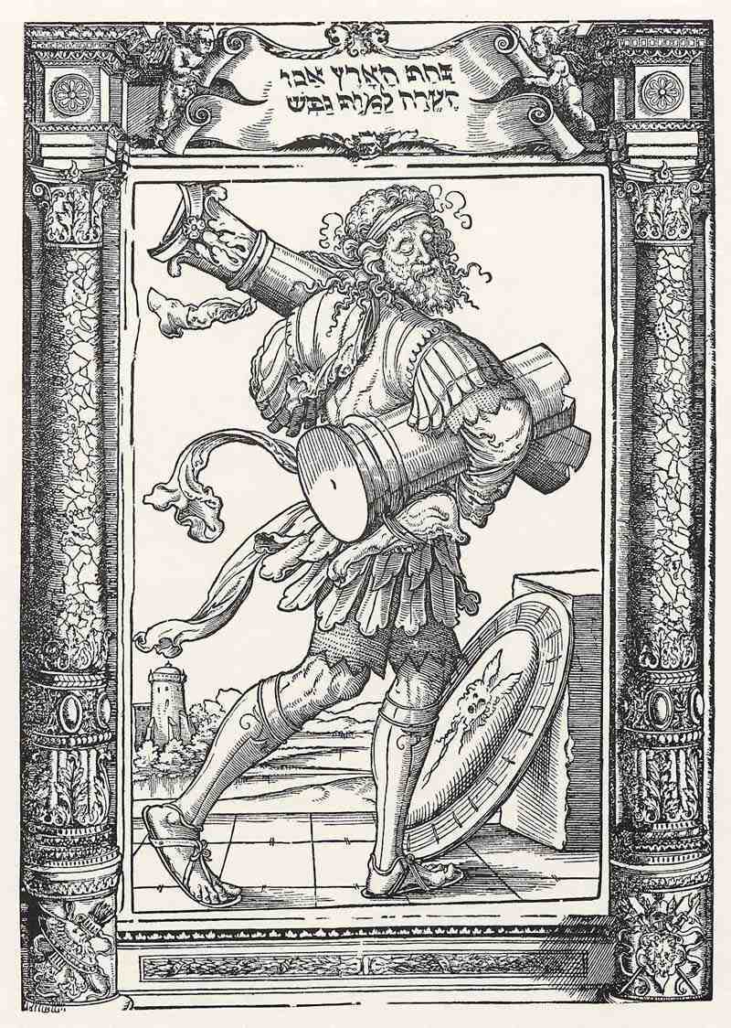 Samson. Virgilius Solis the Elder