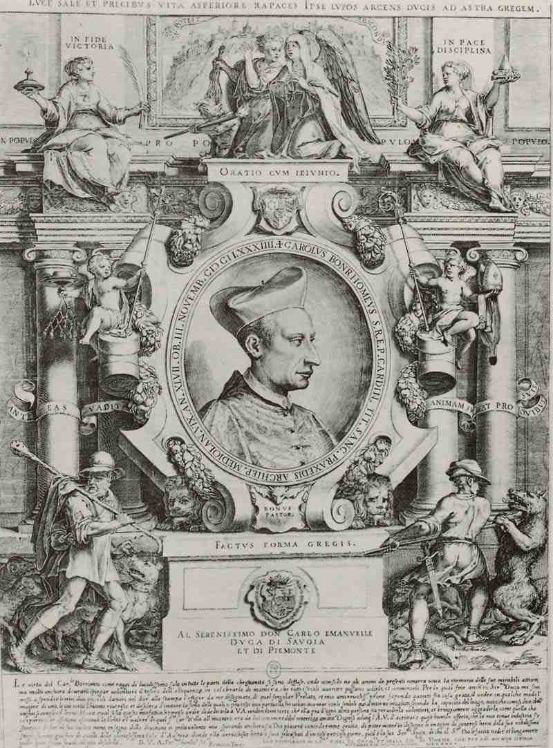 Portrait of Carlo Borromeo. Francesco Terzo