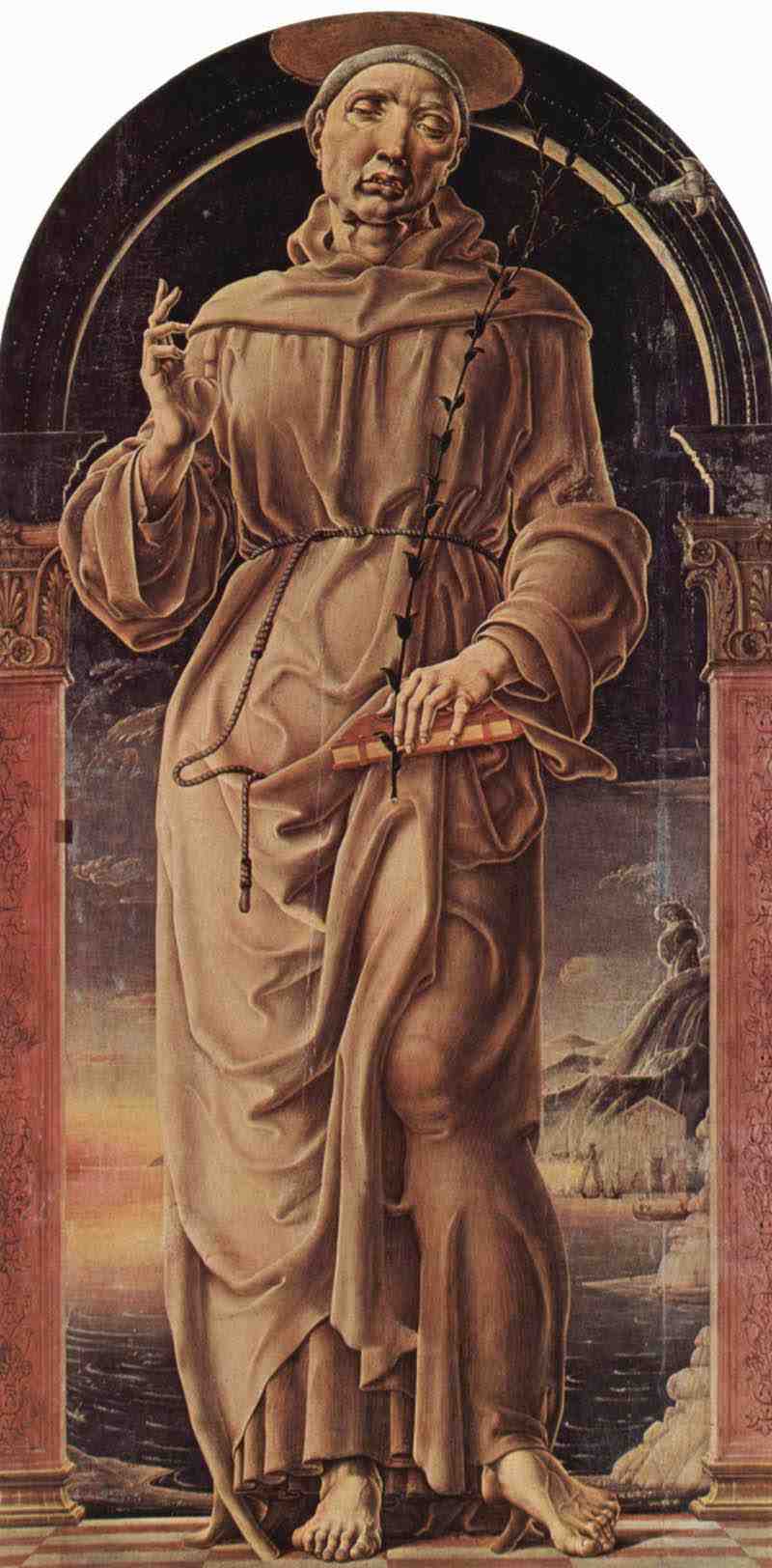 Anthony of Padua. Cosmè Tura