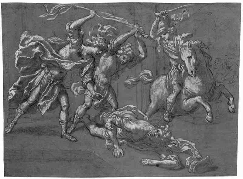 Expulsion of Heliodorus. Jacopo Vignali