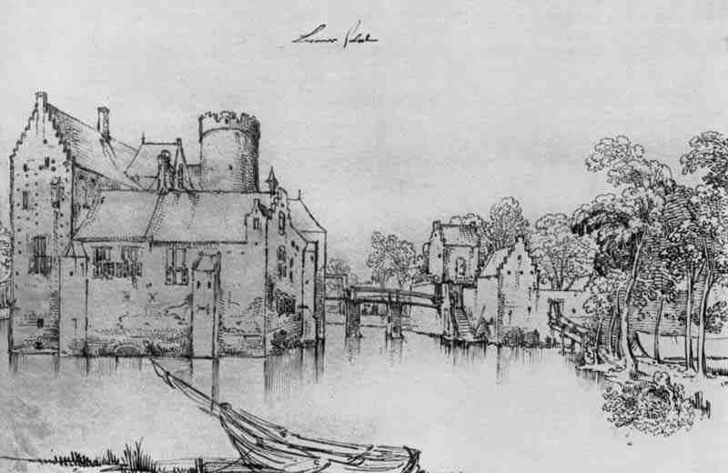 View of Loenersloot. Claes Jansz., Visscher the Elder