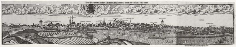 View of Nuremberg from the east. Martin Weigel