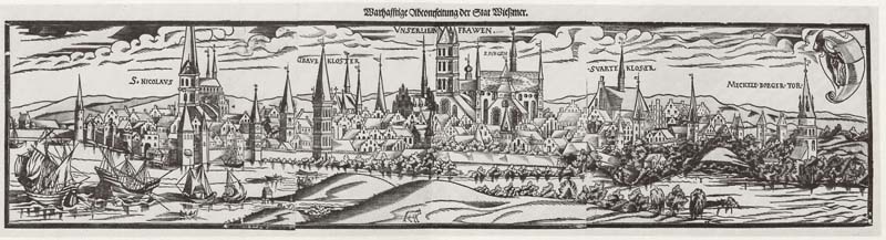 View of Wismar. Martin Weigel
