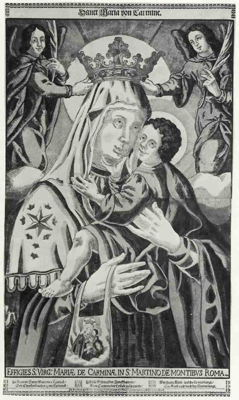 The Virgin of Carmina. Moritz Wellhöfer