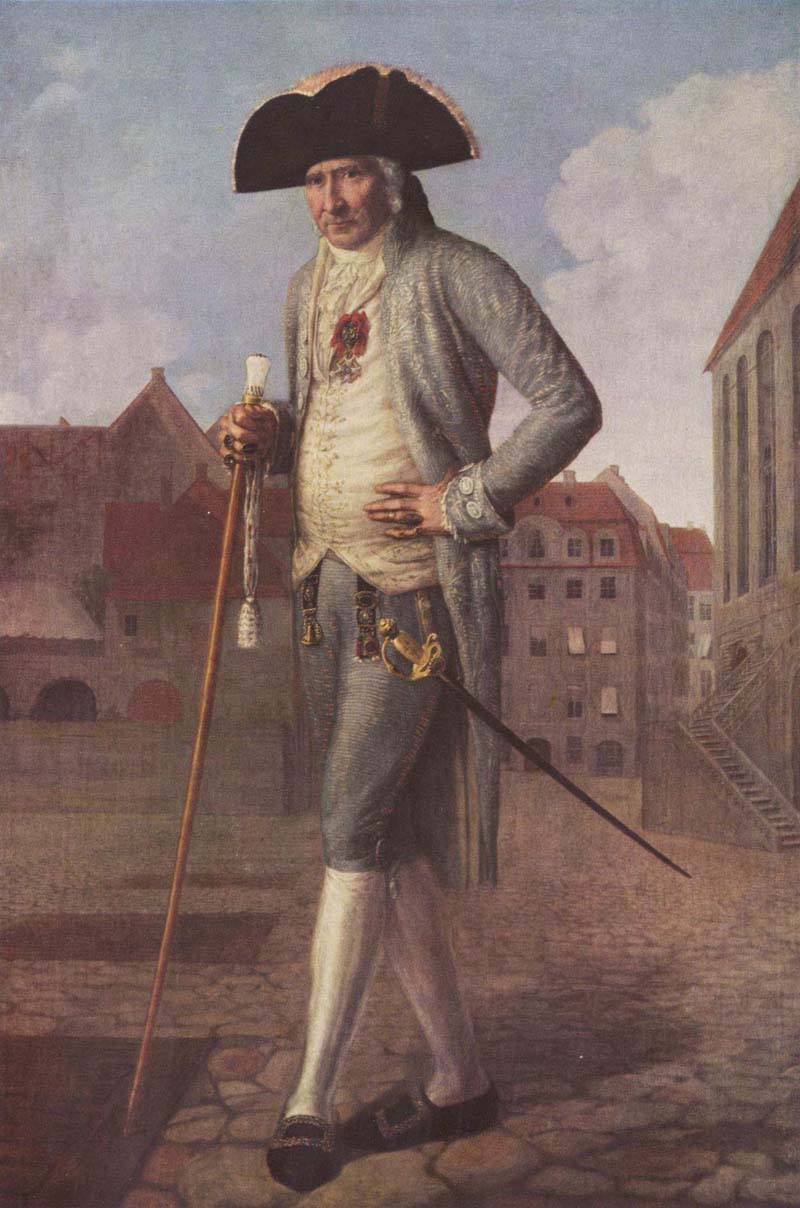 Portrait of Baron Rohrscheidt. Johann Carl Wilck
