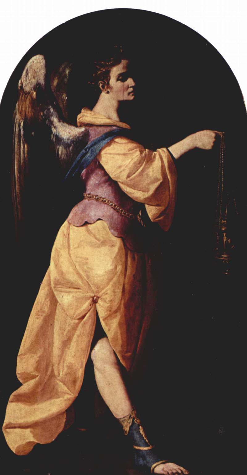 Angel with censer, Francisco de Zurbaran