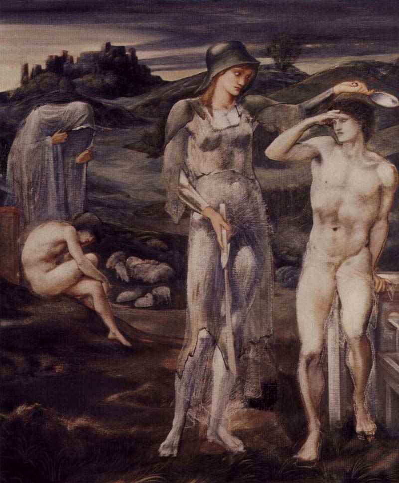 The Calling of Perseus. Sir Edward Burne-Jones