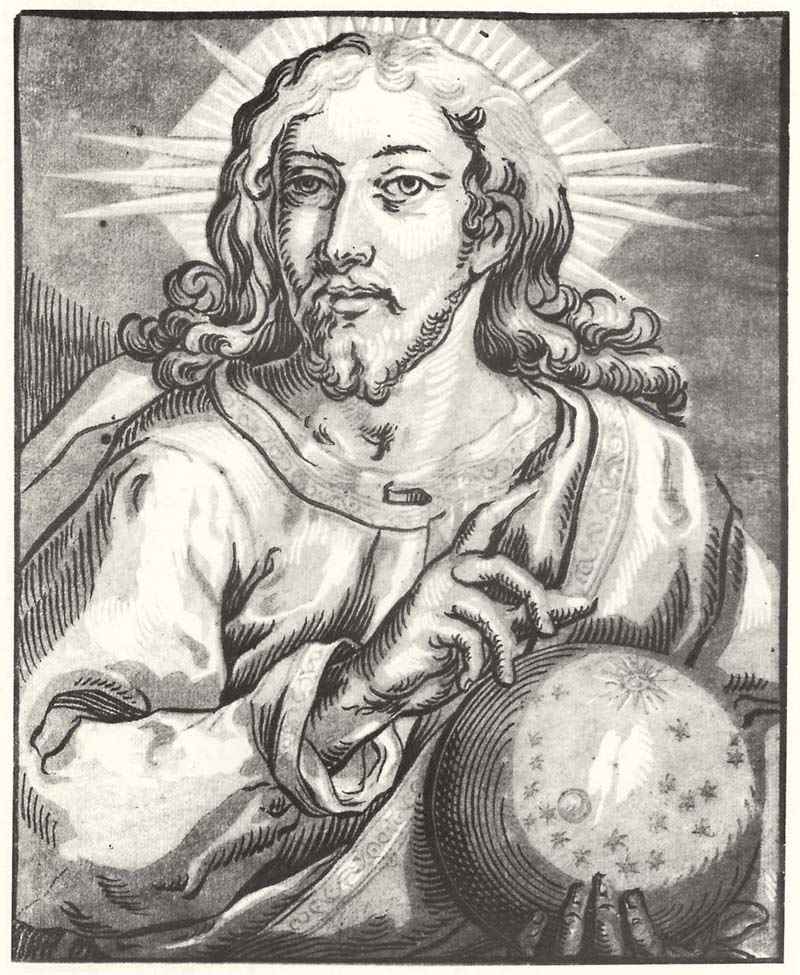 Consequence of  Christ and the Twelve Apostles,  Salvator Mundi Christ. Ludolph Büsinck
