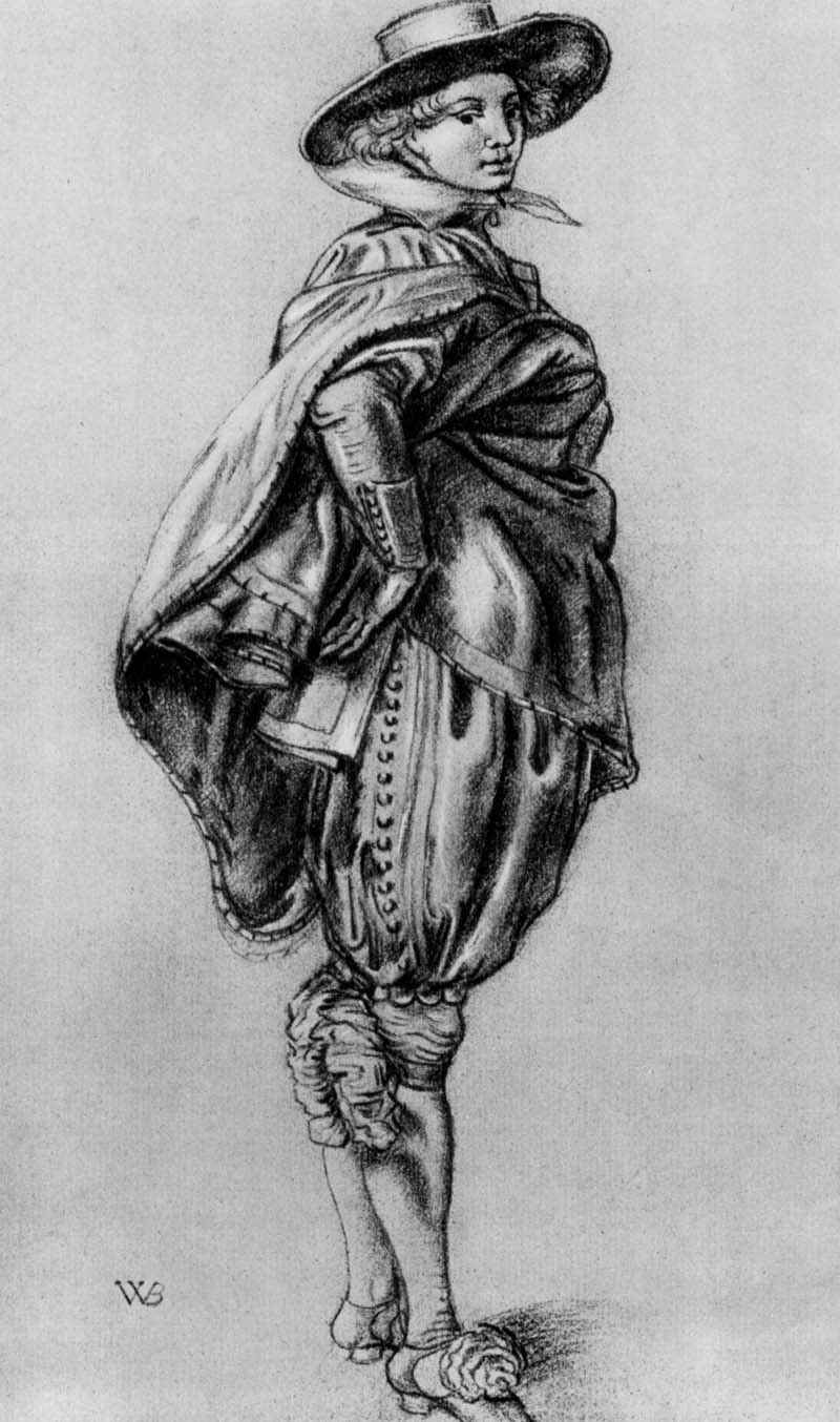 Standing cavalier. Willem Pietersz. Buytewech