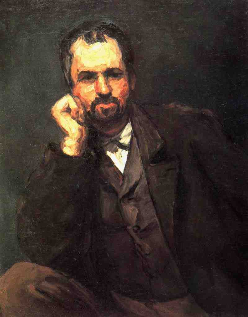 Portrait of a man, Paul Cezanne