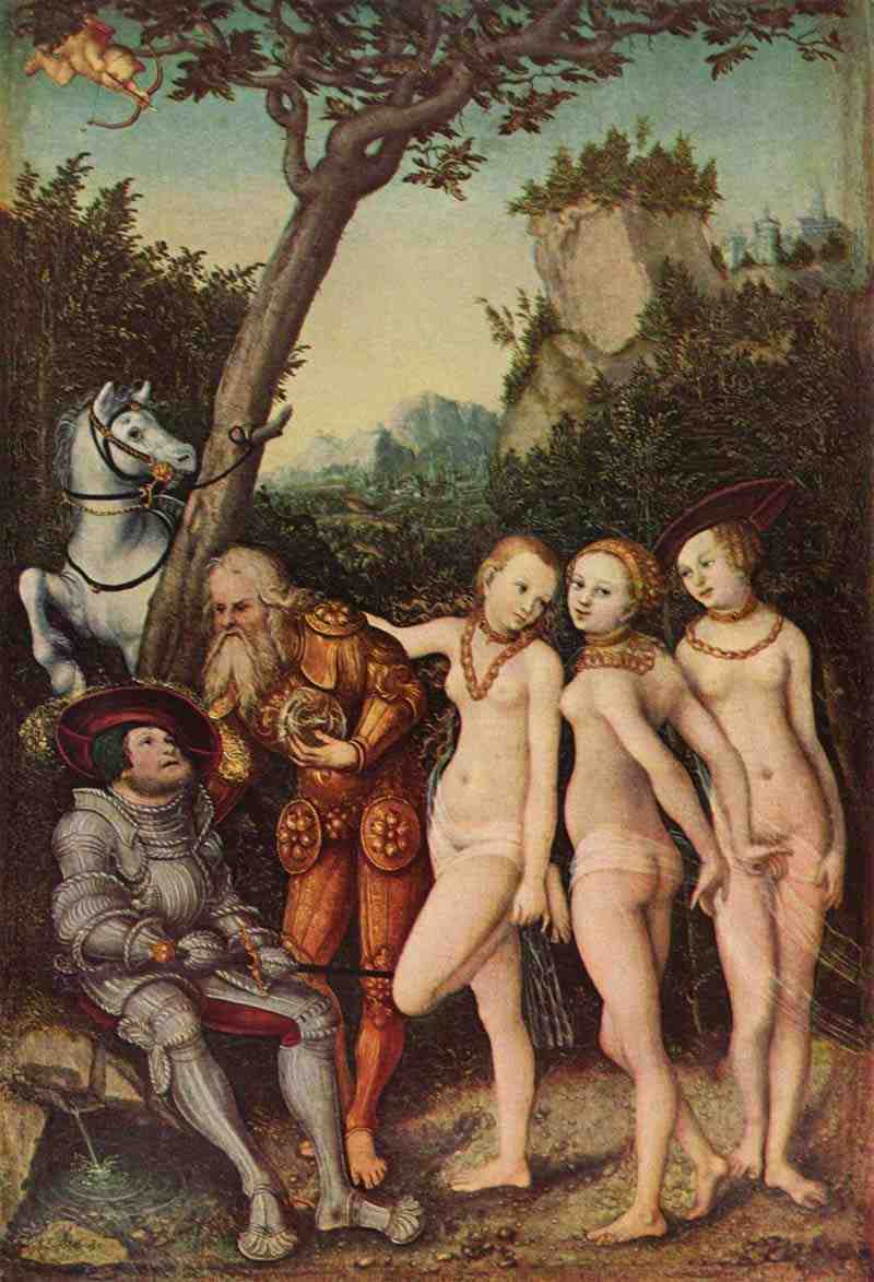 Judgment of Paris, Lucas Cranach the Elder