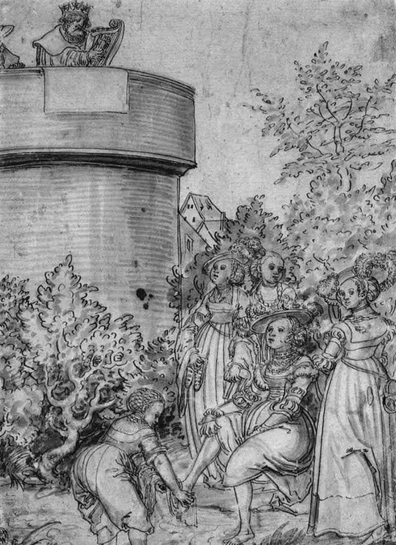 David and Bathsheba, Lucas Cranach the Elder