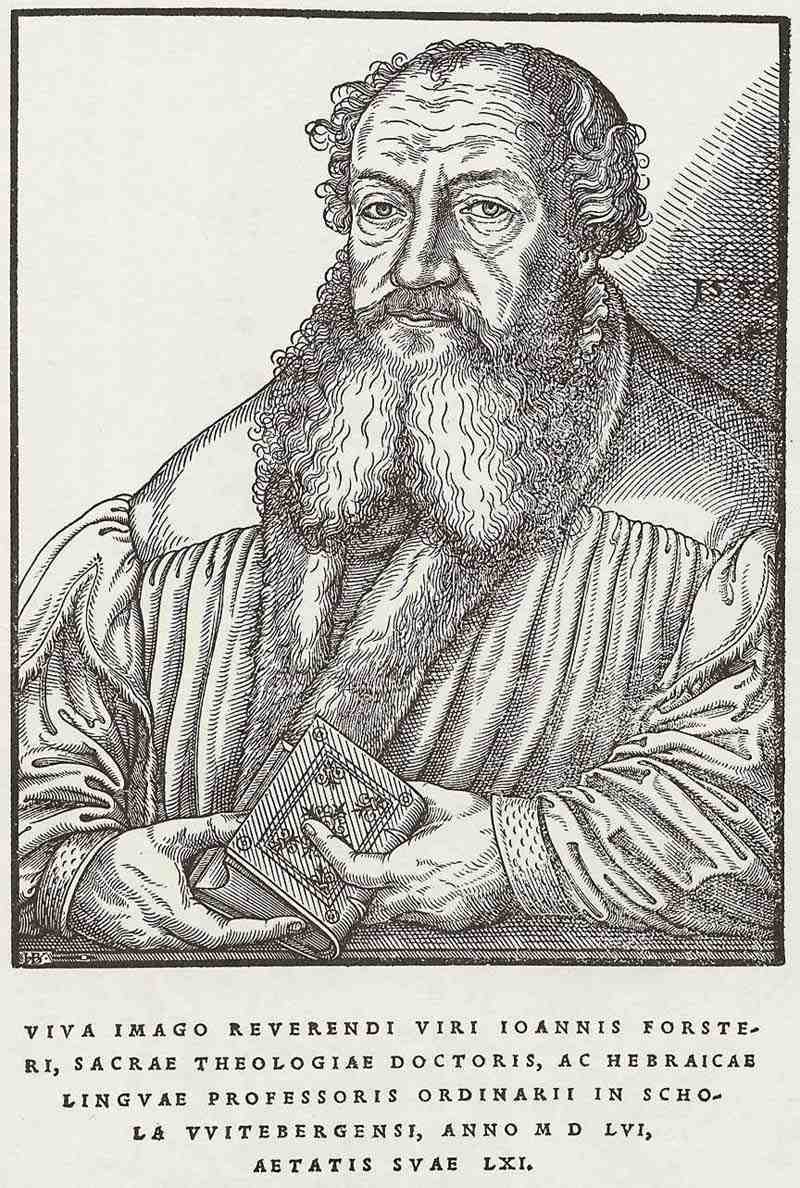 Portrait of Dr. Johann Forster at the age of sixty-one years, Lucas Cranach the Younger